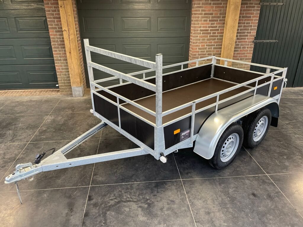 Syma bakwagen tandemasser ongeremd L.257 x Br.151cm