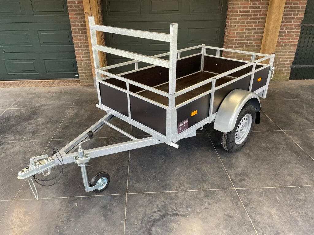 Syma bakwagen enkelasser ongeremd L.200 x Br.110cm