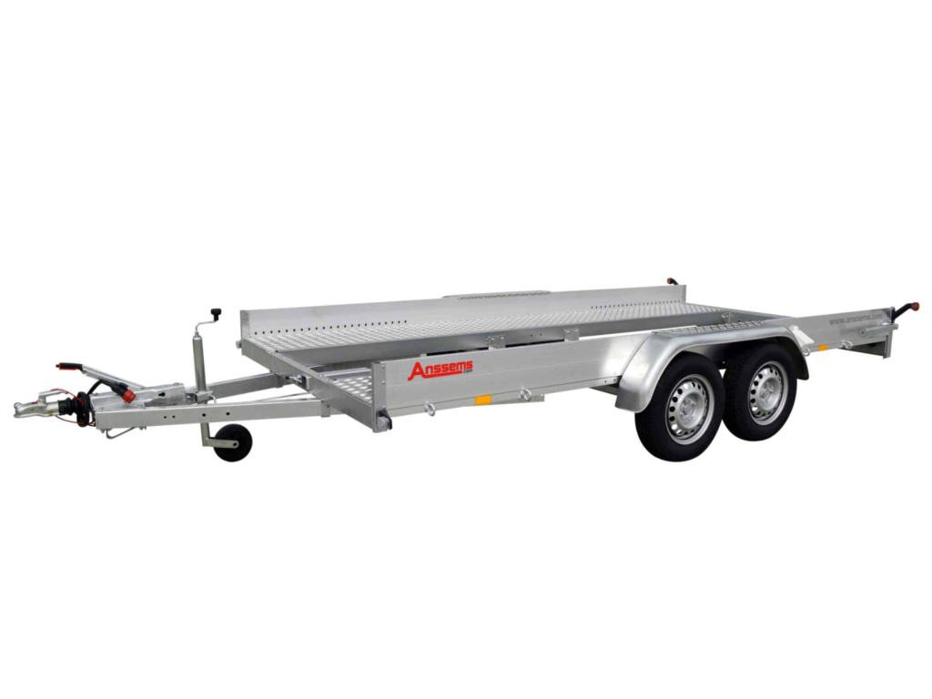 Anssems AMT-ECO 1500 autotransporter tandemasser geremd L.400 × Br.188cm