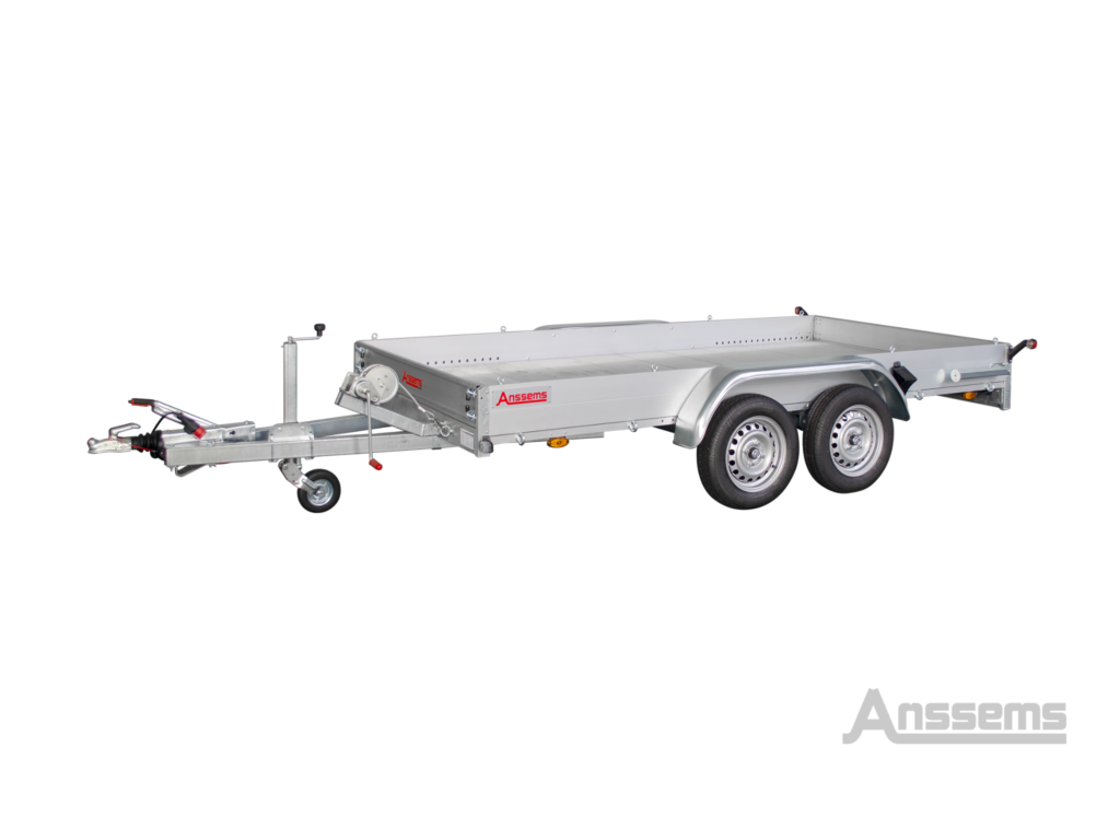 Anssems AMT 2500 autotransporter tandemasser geremd L.407 × Br.180cm