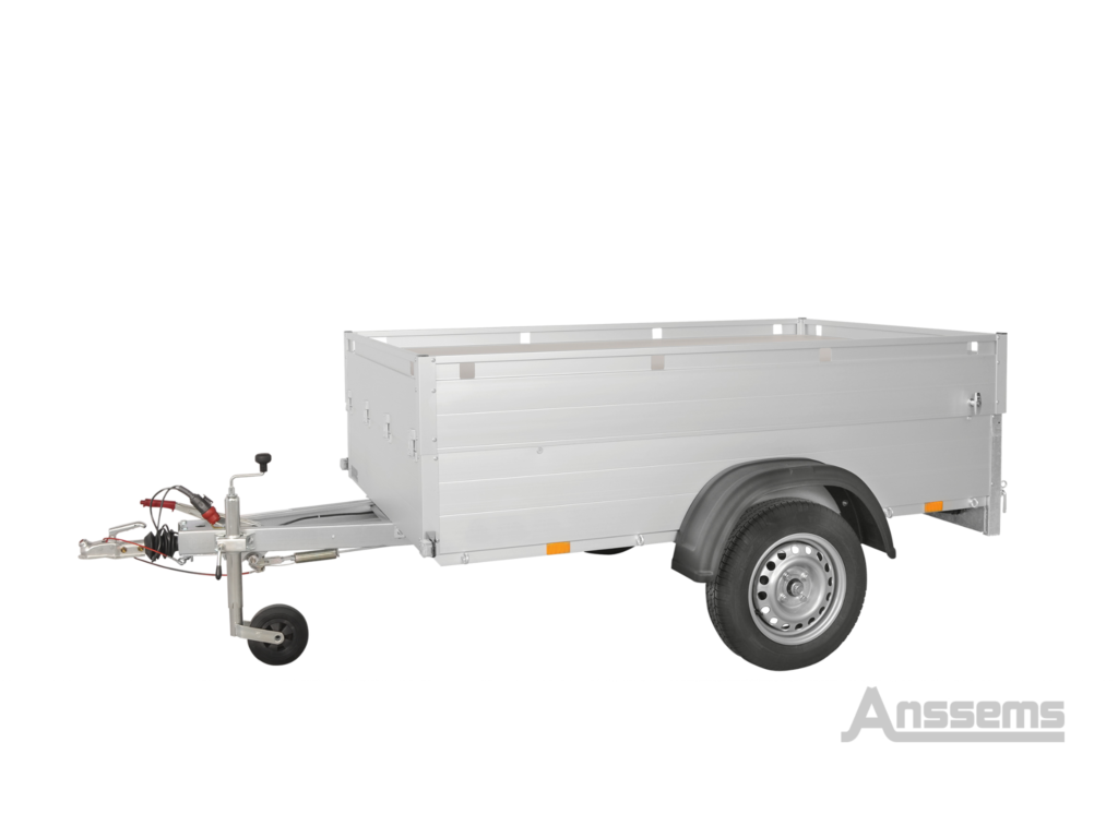 Anssems GTB 750 HT bagagewagen geremd L.211 x Br.126cm