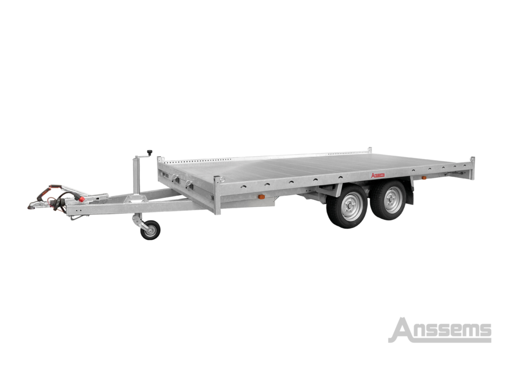 Anssems MSX 3500 multitransporter tandemasser geremd L.405 × Br.200cm