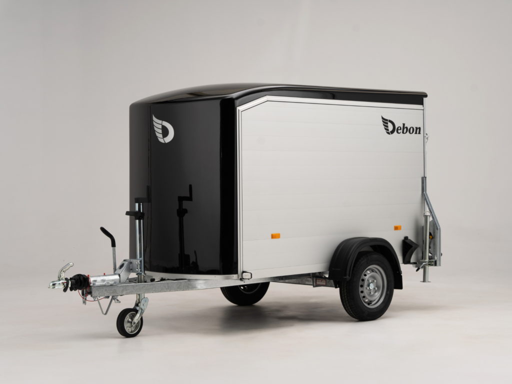 Debon Roadster 255 gesloten enkelasser geremd L.255 x Br.125 x H.155cm