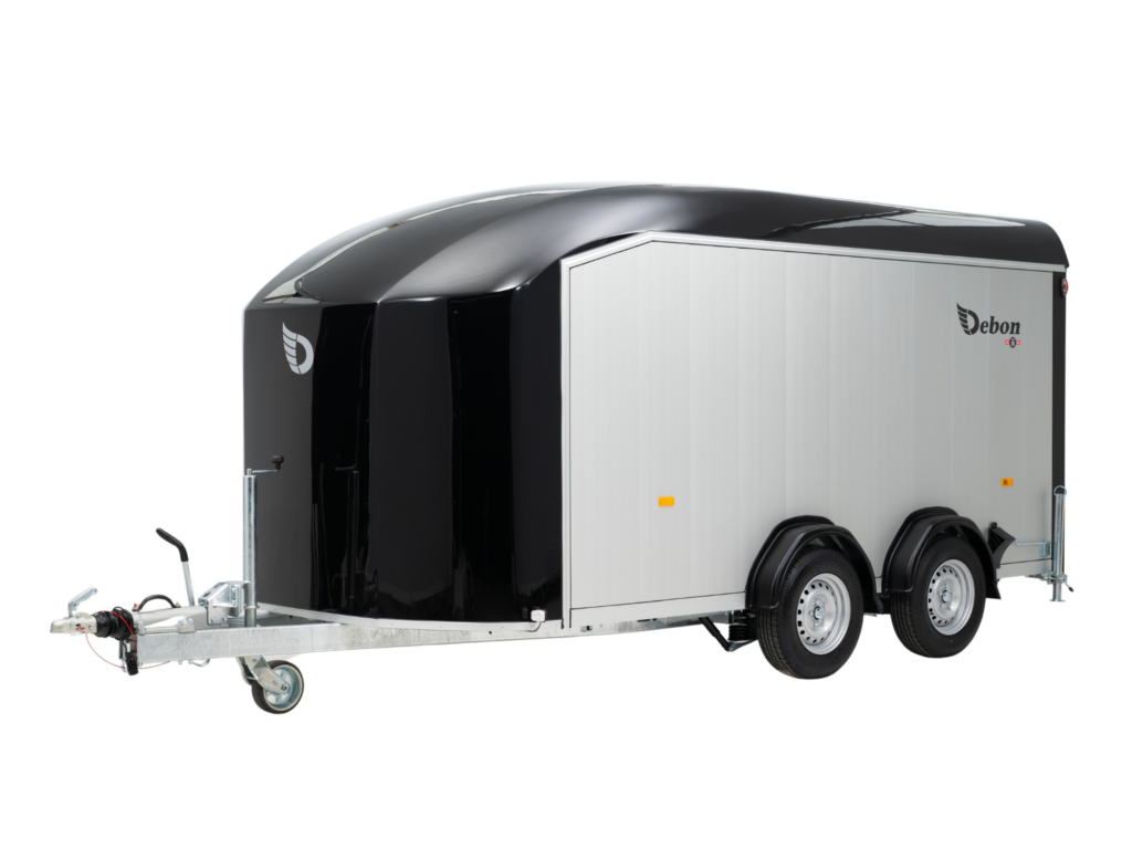 Debon Roadster 800 gesloten tandemasser geremd L.436 x Br.206 x H.206cm