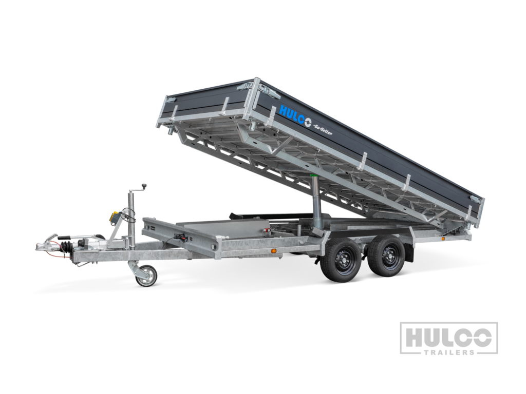Hulco Benax 2 3500 3-zijdige kipper tandemasser L.405 × Br.203cm Go-Getter