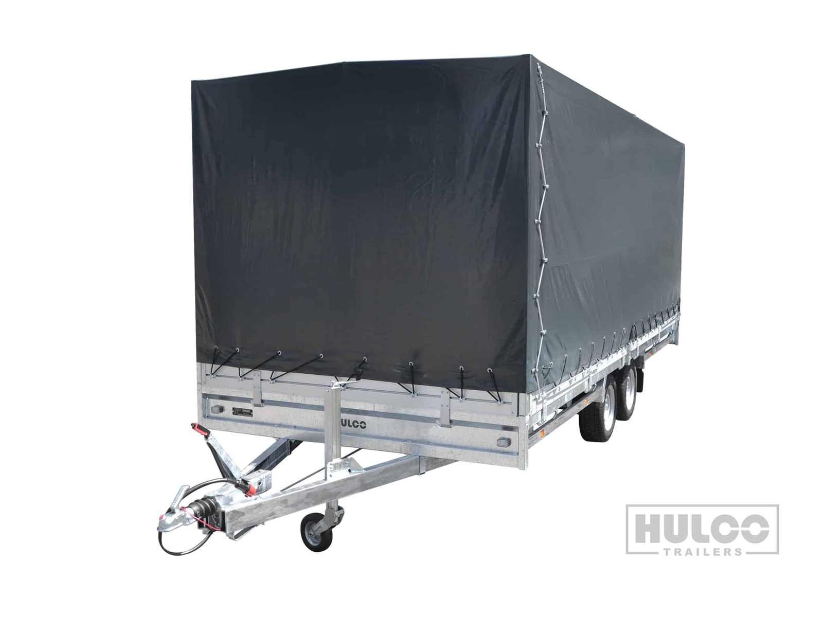 Hulco Medax-2 3500 plateauwagen geremd L.611 x Br.203cm Go-Getter - Image 4