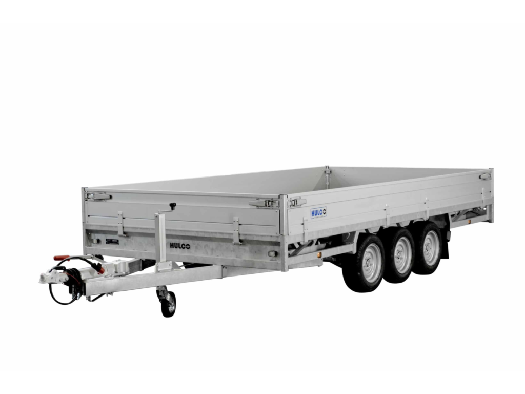 Hulco Medax-3 3500 plateauwagen geremd L.405 x Br.203cm