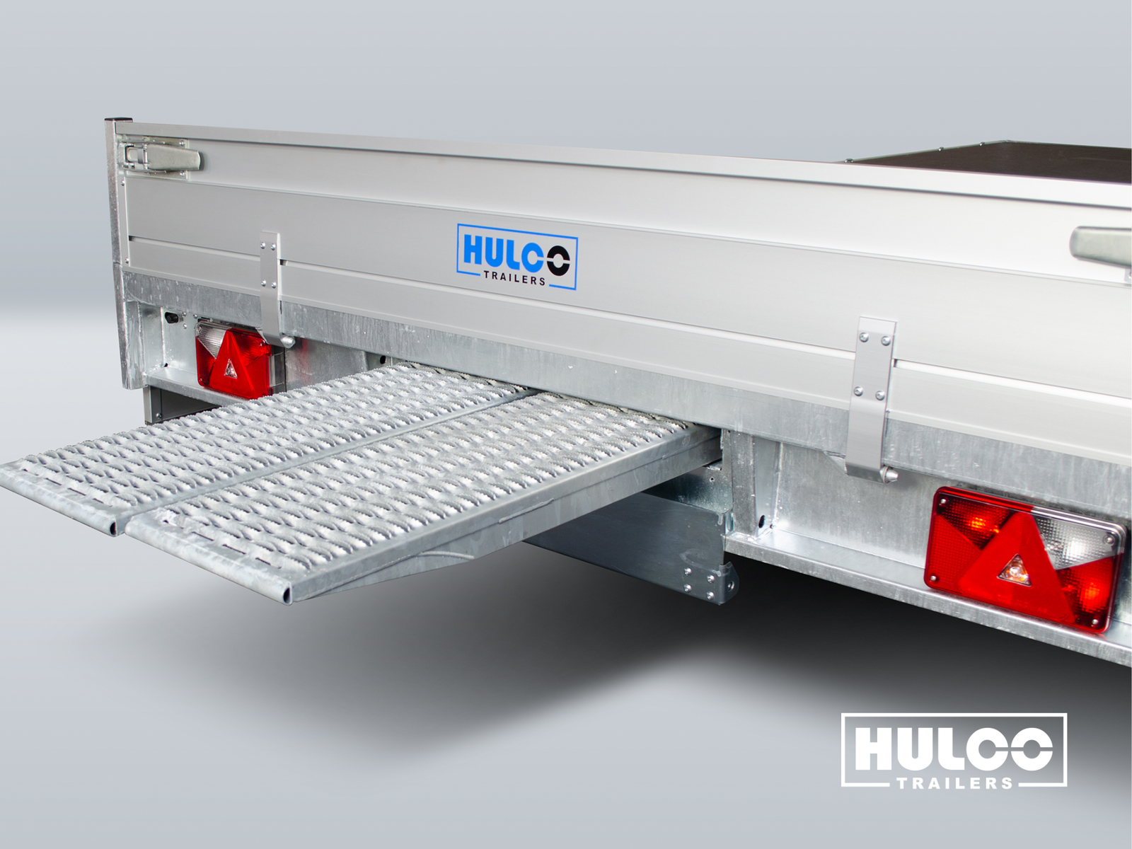Hulco Medax-2 3500 plateauwagen geremd L.611 x Br.203cm Go-Getter - Image 5