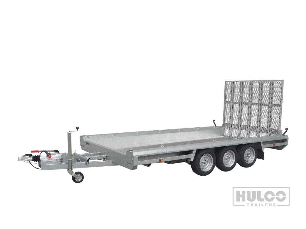 Hulco Terrax 3 machinetransporter 3500kg L.469 x Br.195cm LK