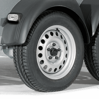 Banden 14″, stalen velg
