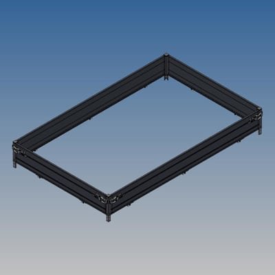 Bordenset 35 in plaats van 30 cm Black Edition