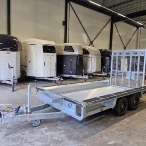Henra Major Xpert machinetransporter 350×150 alu bodem