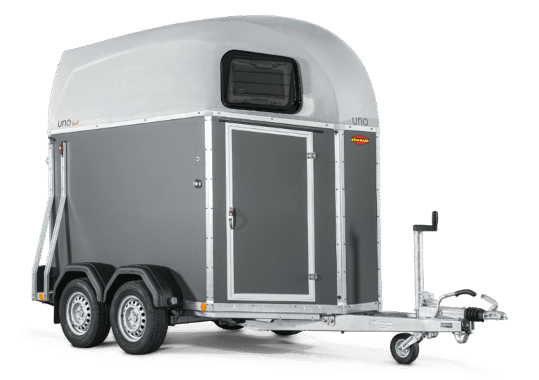 Huif met grijs zeil – 220 cm hoog