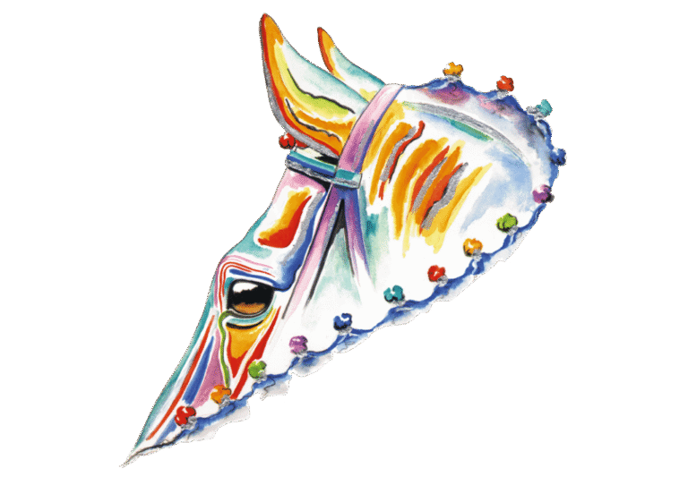 Motief competitie (323 x 320 mm), meerkleurig