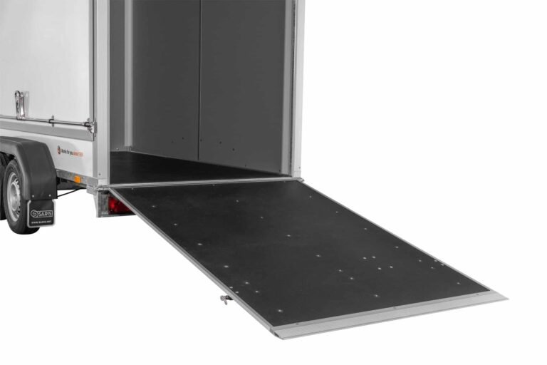 Oprijklep i.p.v. achterdeuren (750 kg, incl. demper)