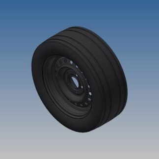 Reservewiel 195/50R13C Black Edition