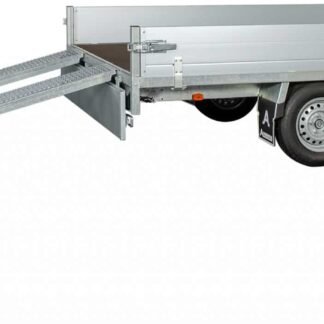 Rijplaten aluminium universeel 250x25x6,5 (per stuk)