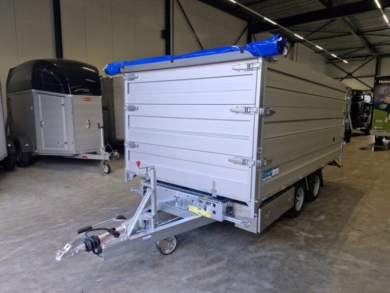 Twin Trailer TT35-40 kipper / machinetransporter