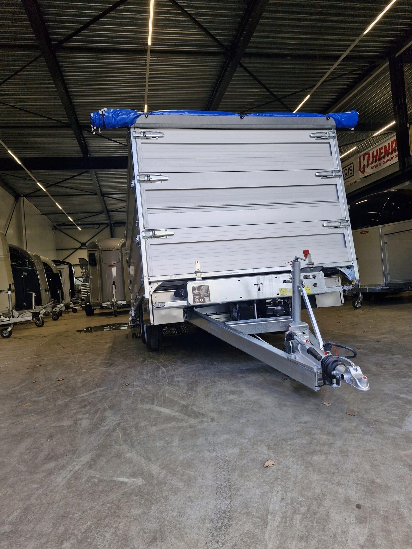 Twin Trailer TT35-40 kipper / machinetransporter - Image 4